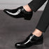 Elegant Lace-Up Brogue Oxfords for Men – Formal Dress Shoes Perfect for Weddings, Office Wear, and Special Occasions